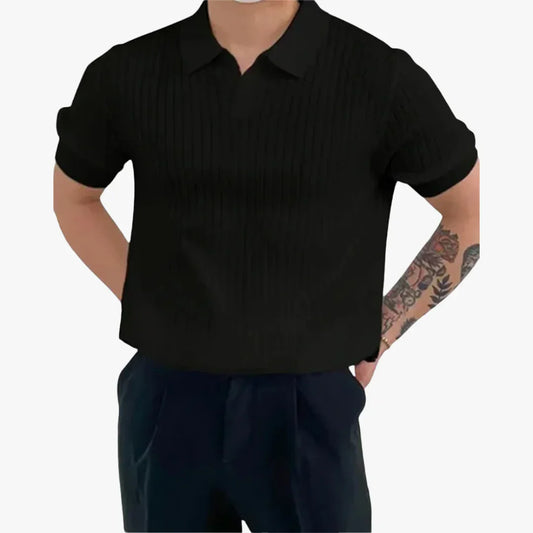 Florence - Ribbed Cotton Polo