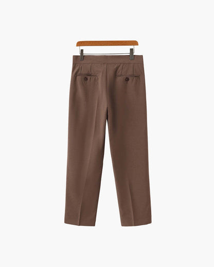 Parisian High-Waisted Trousers – Timeless Tailored Cut