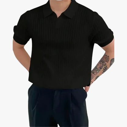 Florence - Ribbed Cotton Polo