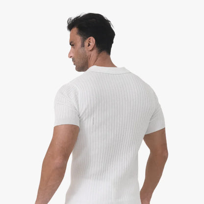 Florence - Ribbed Cotton Polo
