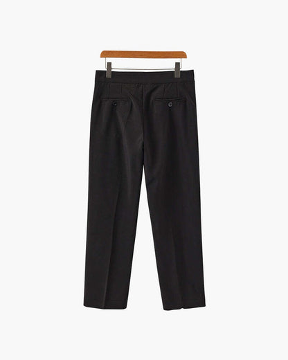 Parisian High-Waisted Trousers – Timeless Tailored Cut